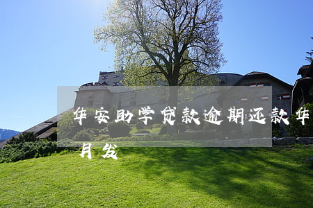 华安助学贷款逾期还款(华安助学贷款每年几月发)