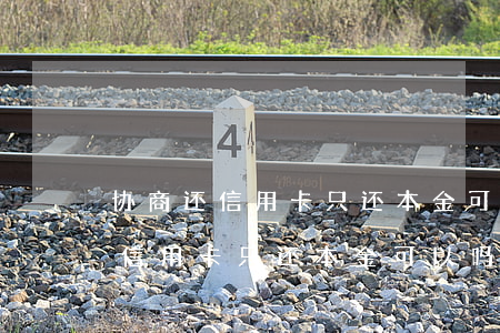 协商还信用卡只还本金可以吗逾期-协商还信用卡只还本金可以吗逾期了