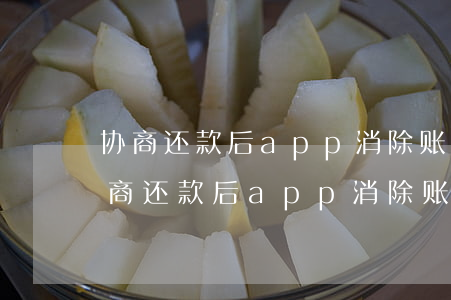 协商还款后app消除账单还有影响吗-协商还款后app消除账单还有影响吗