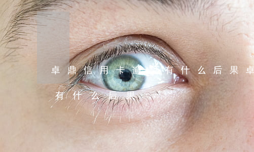 卓鼎信用卡逾期有什么后果(卓鼎信用卡逾期有什么后果)