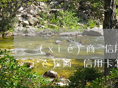 協(xié)商還信用卡怎么解決-協(xié)商還信用卡怎么解決的