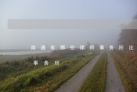 南通有哪些律师事务所比较强(南通通南律师事务所)