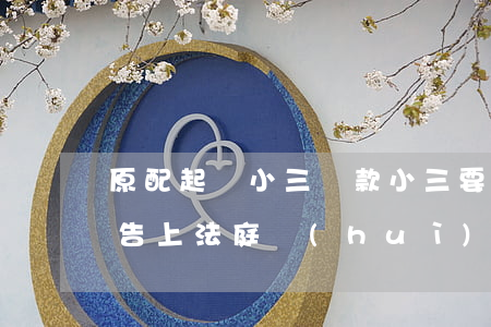 原配起訴小三還款小三要到庭嗎(原配把小三告上法庭會(huì)怎樣)