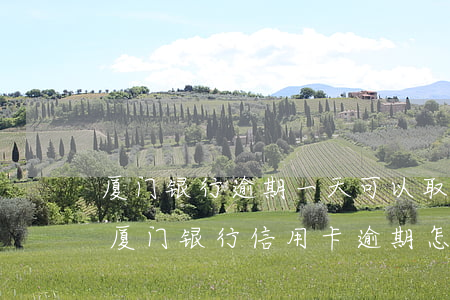 厦门银行逾期一天可以取消征信不良记录吗（厦门银行信用卡逾期怎么消除）