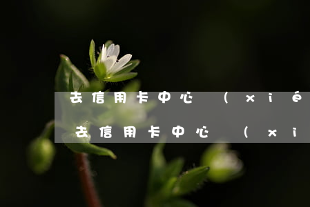 去信用卡中心協(xié)商還款有用嗎-去信用卡中心協(xié)商還款有用嗎