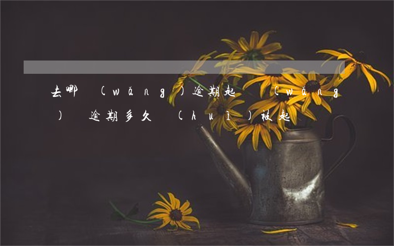 去哪網(wǎng)逾期起訴(網(wǎng)貸逾期多久會(huì)被起訴)