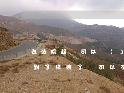 去法院起訴可以結(jié)決問題嗎(案子到了法院了,還可以不起訴嗎)