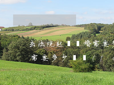 去法院起訴離婚 需要多少錢(去法院起訴離婚需要多少錢費(fèi)用)