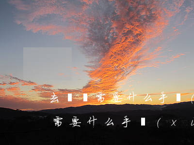 去臺灣需要什么手續(xù)(從廈門去臺灣需要什么手續(xù))