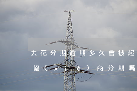 去花分期逾期多久會被起訴 借去花逾期可以協(xié)商分期嗎