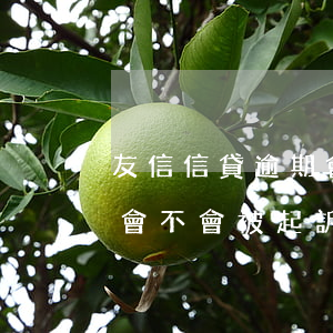 友信信貸逾期會不會被起訴-友信信貸逾期會不會被起訴