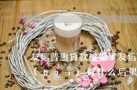 友信普惠貸款逾期了(友信普惠貸款還不上會(huì)有什么后果)