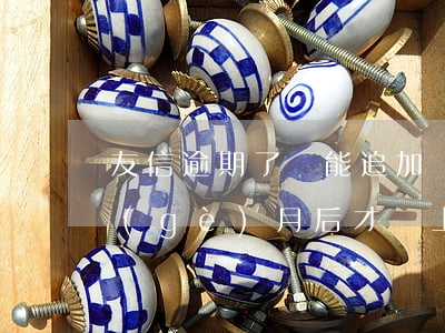 友信逾期了還能追加貸款(友信貸款逾期兩個(gè)月后才還上,影響征信嗎)