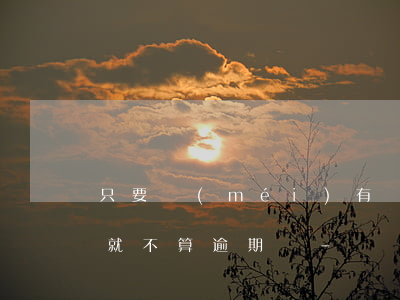 只要沒(méi)有產(chǎn)生利息就不算逾期嗎-