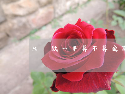 只還款一半算不算逾期(幾天不還款算是逾期)