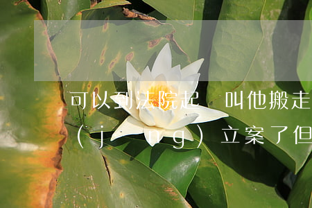 可以到法院起訴叫他搬走或停止嗎(法院已經(jīng)立案了但是發(fā)現(xiàn)被告搬家了怎么辦)