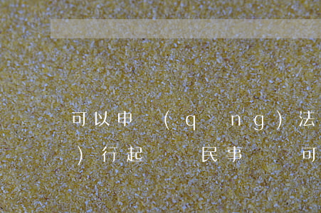 可以申請(qǐng)法律援助進(jìn)行起訴嗎(民事訴訟可以免費(fèi)申請(qǐng)法律援助嗎)