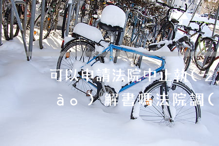 可以申請法院中止執(zhí)行調(diào)解書嗎(法院調(diào)解書申請強(qiáng)制執(zhí)行的期限過了怎么辦)