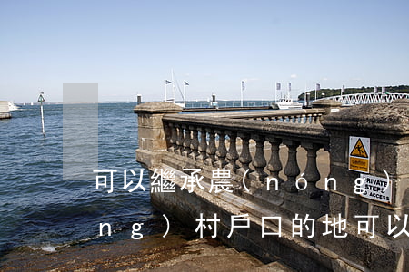 可以繼承農(nóng)村土地嗎(農(nóng)村戶口的地可以繼承嗎)