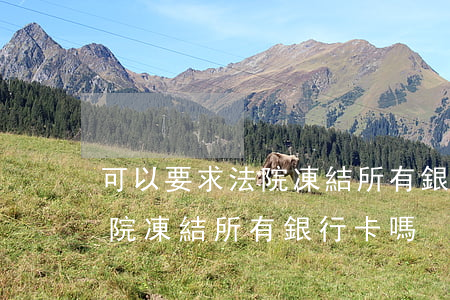 可以要求法院凍結所有銀行卡嗎(可以要求法院凍結所有銀行卡嗎)