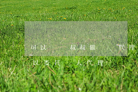 可以讓親叔叔做訴訟代理人嗎(去法院立案可以委托親人代理嗎)