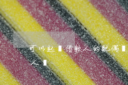 可以起訴借款人的配偶嗎（借錢可以起訴第三人嗎）