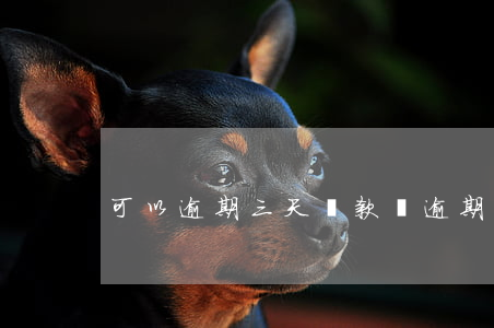 可以逾期三天還款嗎(逾期三個月還款的后果)