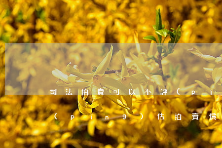 司法拍賣可以不評(píng)估嗎(法院評(píng)估拍賣價(jià)格高了合適還是低了合適)
