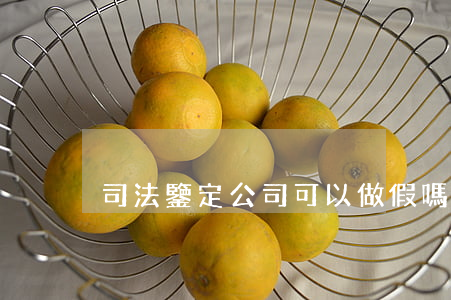 司法鑒定公司可以做假嗎