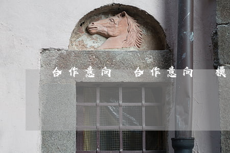合作意向書(合作意向書模板)