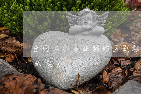 合同工和事业编的区别(教师合同工和事业编的区别)