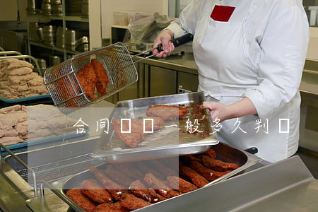 合同糾紛一般多久判決