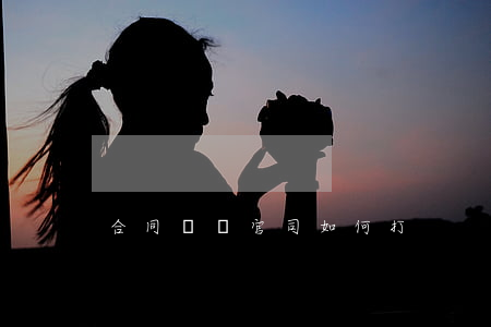 合同糾紛官司如何打