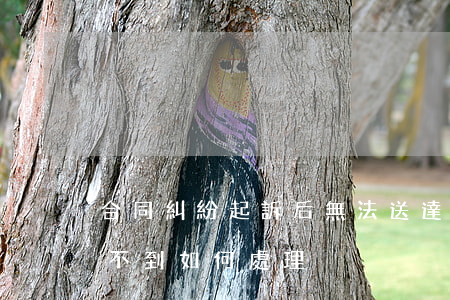 合同糾紛起訴后無法送達如何處理(法院送達不到如何處理)