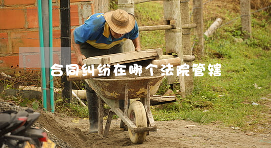 合同纠纷在哪个法院管辖