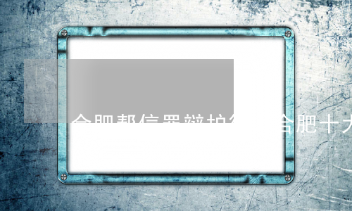 合肥帮信罪辩护律师(合肥十大律师)