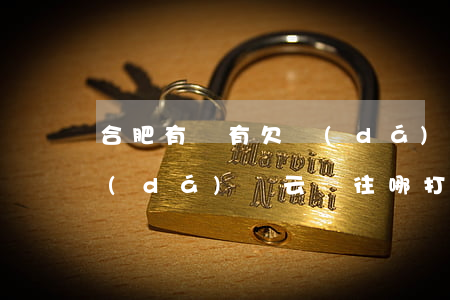 合肥有沒有欠達(dá)飛云貸錢的(投訴達(dá)飛云貸往哪打電話)