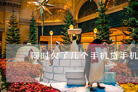 同时欠了几个手机贷(手机贷款欠了很多钱)