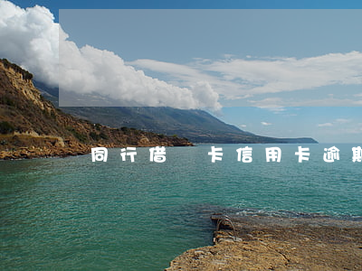 同行借記卡信用卡逾期(征信上信用卡逾期)