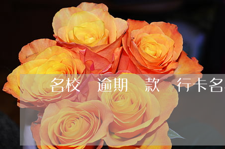 名校貸逾期還款銀行卡(名校貸不還款會怎樣)
