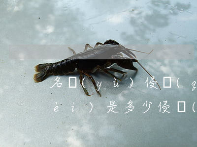 名譽(yù)侵權(quán)律師費(fèi)是多少(侵權(quán)律師費(fèi)用收取標(biāo)準(zhǔn))