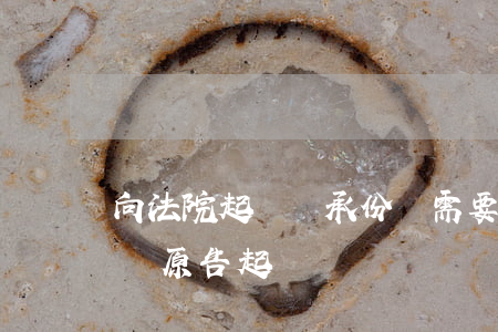 向法院起訴繼承份額需要什么(繼承人直接作為原告起訴)