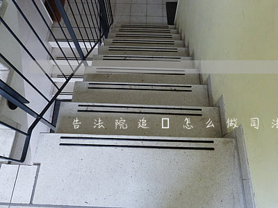 告法院追債怎么做(司法程序追債)
