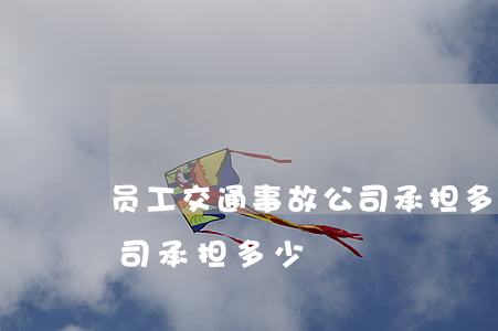 员工交通事故公司承担多少(交通事故保险公司承担多少)