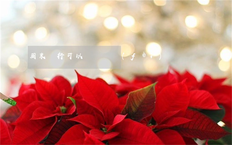 周末銀行可以繳訴訟費(fèi)嗎