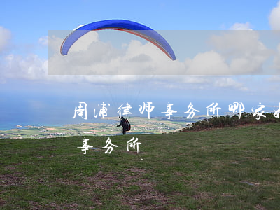 周浦律师事务所哪家好(浦东新区周浦镇律师事务所)
