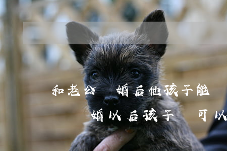 和老公離婚后他孩子能繼承權(quán)嗎(離婚以后孩子還可以繼承財產(chǎn)么)