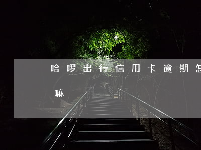 哈啰出行信用卡逾期怎么辦(哈啰出行能欠賬嘛)
