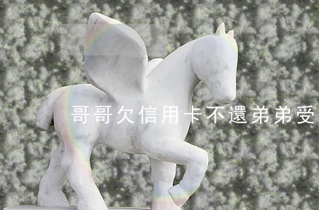 哥哥欠信用卡不還弟弟受影響嗎-