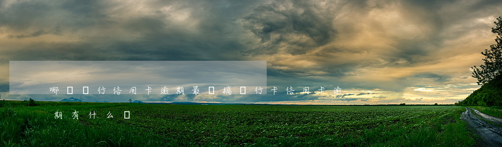 哪個銀行信用卡逾期最難搞(銀行卡信用卡逾期有什么辦)